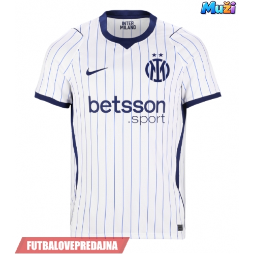 Lacne Muži Futbalové dres Inter Milan Lautaro Martinez #10 2026-27 Krátky Rukáv - Preč